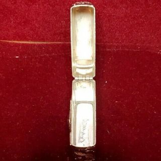 Zippo Lighter vintage engraved sterling/gold badge York sheriff 12