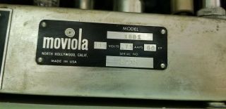 JUST Vintage Moviola Series 20 Cutters 35mm Film Editor Historical 11