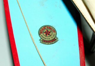 Vintage Birkenhead STAR YACHT SY3 Pond Sail Boat w/ Heavy Metal Keel England 5
