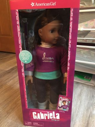 American Girl Doll Gabriela Mcbride Goty 2017 Nib Nrfb