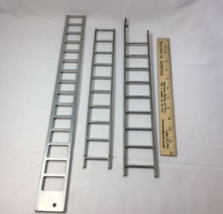Vintage Metal Toy Parts: Ladders For Fire Trucks