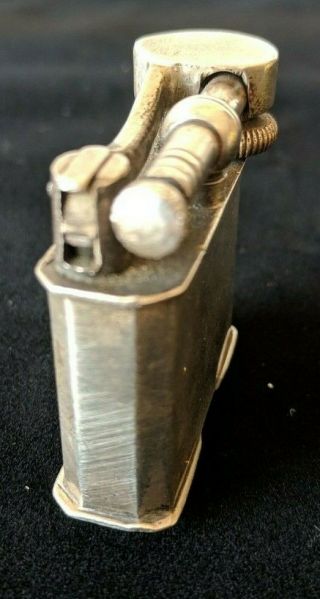 Vintage Sterling Silver Lift Arm Lighter - Marked CASA S02 or 502 MEXICO 4