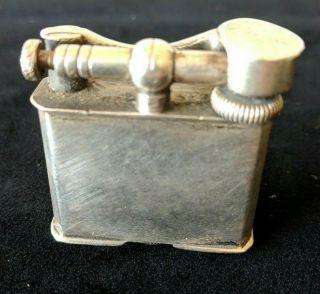 Vintage Sterling Silver Lift Arm Lighter - Marked CASA S02 or 502 MEXICO 5