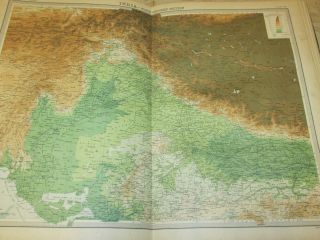Antique Book Of The Times Survey Atlas Of The World - 1922 6