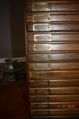 Vintage/Antique Wood Chest Doctors Tool Box 10