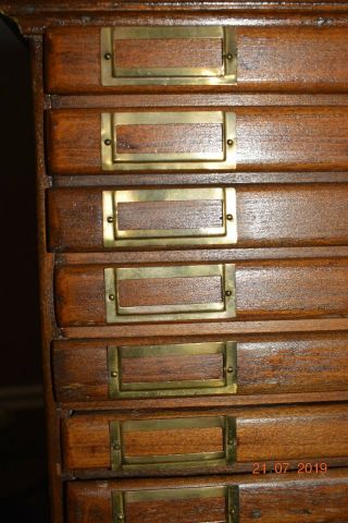 Vintage/Antique Wood Chest Doctors Tool Box 3