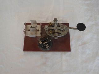 Vintage Telegraph Key Model C.  L.  T.  2600
