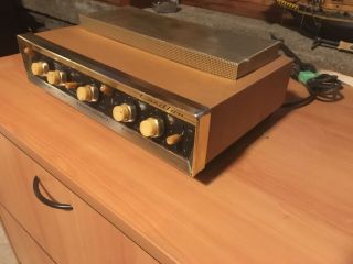 Bell Carillon Stereo Tube Integrated Amplifier 1960 Vintage Classic Mullard EL34 3