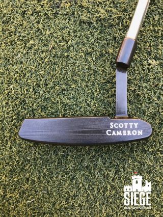 Extremely Rare Refinished Scotty Cameron Classics Newport 33/350 putter w/hdcvr 2