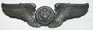 Sterling Ww2 Air Crew Soldiers Wing United States Army Air Force Military Pin
