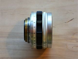 Vintage Canon 35mm f:1,  5 L39 Screw Mount Rangefinder Lens No.  10070 4