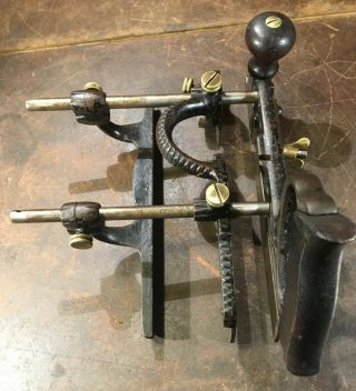 Vintage Stanley no.  45 combination Plane,  Type 2,  1886 - 1887,  with cutters 2