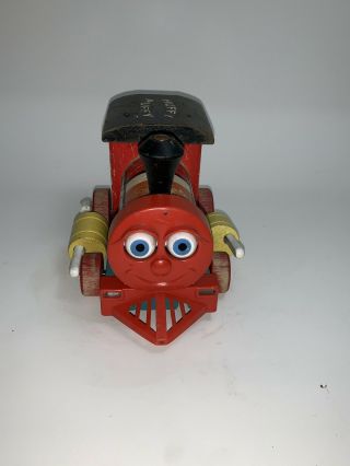 Vintage Fisher Price Huffy Puffy Animated Wooden Train
