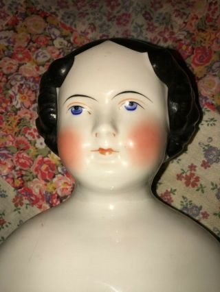 Very Old 20 " German China Head Flat Top Doll Made By,  Kestner 1860 