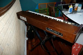 Vtg KORG CX - 3 61 Key Combo Organ Hammond Keyboard set of 9 drawbars XVP - 10 3