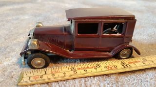 Rare Vintage Marx LineMar Untouchables Rolls Royce Friction Car Japan 1960s 2