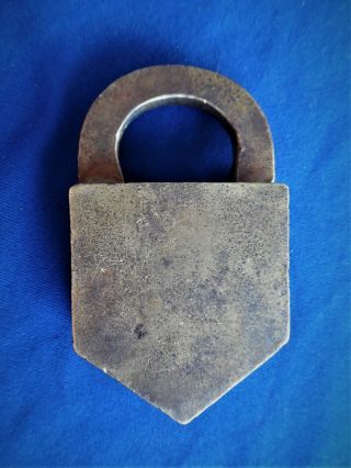 RARE vintage antique WYETH arrow FRAIM 08 hardware advertising padlock key lock 4