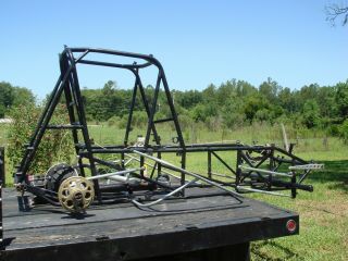 Vintage Sprint Car Chassis And Parts