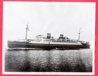 1940 British Seize 21 German Seaman Japanese Steamer Asama Maru 7x9 News Photo