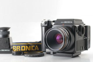 【rare Lizard Leather Mint】bronica Sq - Ai Zenzanon S 80mm,  Mf Finder From Japan