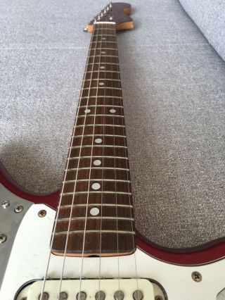 1997 Fender Jaguar ' 62 Vintage Reissue Guitar JG66 Candy Apple Red Japan CIJ 3