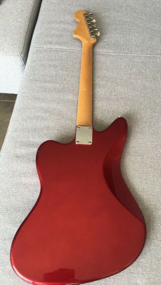 1997 Fender Jaguar ' 62 Vintage Reissue Guitar JG66 Candy Apple Red Japan CIJ 4