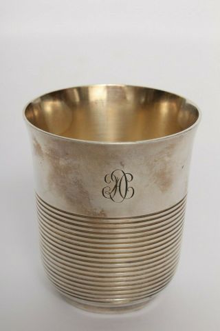 Rare Antique Christofle Sterling Silver.  925 Cup 5.  26oz (4.  800ozt) (149.  3g)