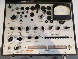 Hickok 752a Vintage Tube Tester Calibrated,