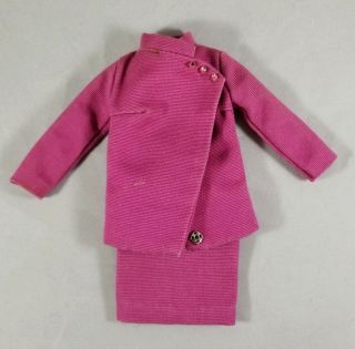 Japanese Exclusive Barbie Doll Purple Suit Tnt Mod Skirt Jacket Rare