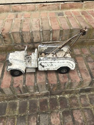 Vintage Smith Miller Mic Smitty Tow Truck Emergency Wrecker 24 Hour Service Old