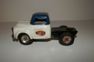 Vintage Tin Friction C.  S.  Truck - 4.  5 " Long - Japan