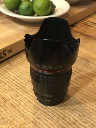 Canon EF 35 - 35mm f/1.  4 L USM Lens - RARELY 6