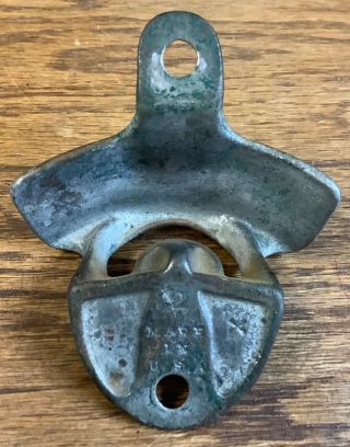 Glascock Brothers Starr X Wall Mount Bottle Opener 1925 vintage 3