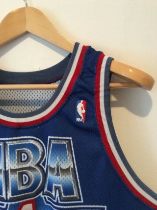 Vintage1992 NBA All Star Game Champion Authentic Jersey.  Fully Sewn.  Very Rare. 4