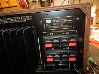 Vintage Sansui G - 6700 Stereo Receiver 9