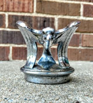 1931 32 33 CHEVY EAGLE VINTAGE HOOD ORNAMENT RADIATOR CAP MASCOT FLYING WINGED 4