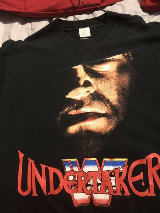 Wwe Wwf The Undertaker 1993 T - Shirt Size Xl Vintage See The Description
