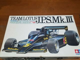 Tamiya Team Lotus Jps Mk Iii 1/12th Big Scale Model Kit Bs1222 Vintage