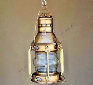 Nantique Marine Ship Lantern Boat Light Anchor Lamp Cargo Ship Oil Kerosene Lamp