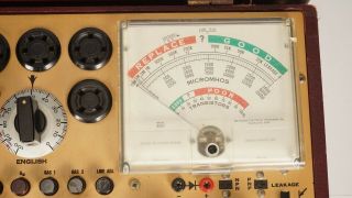 Hickok Model 800 Vacuum Tube Tester - Dynamic Mutual Conductance - Vintage 5