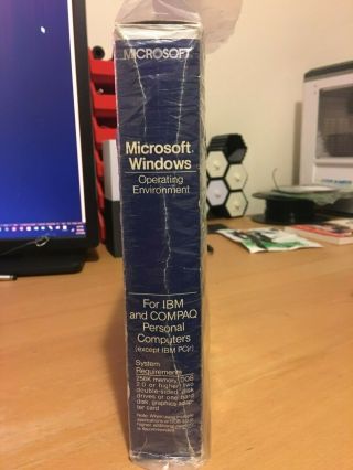 Microsoft Windows 1.  0 Vintage PART NO.  050 - 050 - 004 3