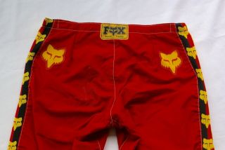 VINTAGE MOTOCROSS FOX SZ 36 XL JT RACING DIRTBIKE SUPERCROSS MOTO X FOX RACING 10