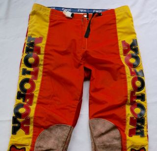 VINTAGE MOTOCROSS FOX SZ 36 XL JT RACING DIRTBIKE SUPERCROSS MOTO X FOX RACING 3