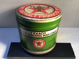 Vintage Texaco Nos Can Oil Lead Handy Oiler 4 Oz Rare Tin Old Indian Bp