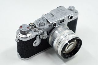 Rare Zeiss Sonnar Red T 5.  8cm F1.  5 58mm Leica Sm Ltm L39 M39 |60/1.  5 50/1.  5