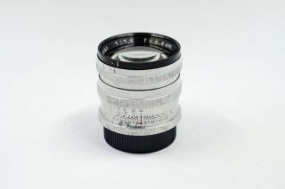 Rare Zeiss Sonnar Red T 5.  8cm f1.  5 58mm Leica SM LTM L39 M39 |60/1.  5 50/1.  5 4