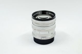 Rare Zeiss Sonnar Red T 5.  8cm f1.  5 58mm Leica SM LTM L39 M39 |60/1.  5 50/1.  5 5