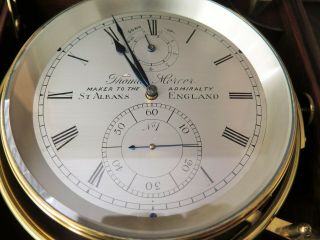 Thomas Mercer 8 - Day Marine Chronometer Queen Elizabeth II Jubilee No.  1 of 25 11
