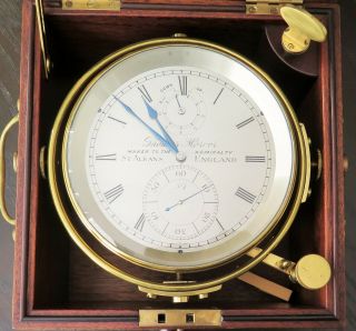 Thomas Mercer 8 - Day Marine Chronometer Queen Elizabeth II Jubilee No.  1 of 25 7