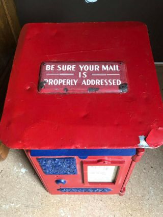 Old,  Vintage,  Antique Canada Post Mailbox